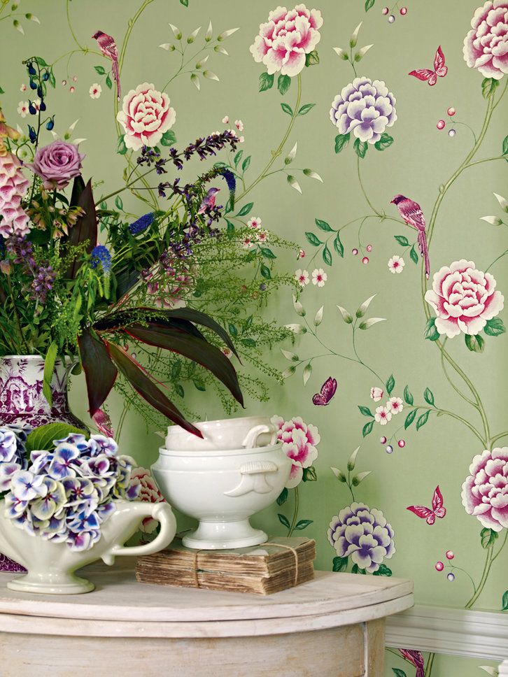 обои и ткани Richmond Hill от Sanderson обои и ткани Richmond Hill от Sanderson