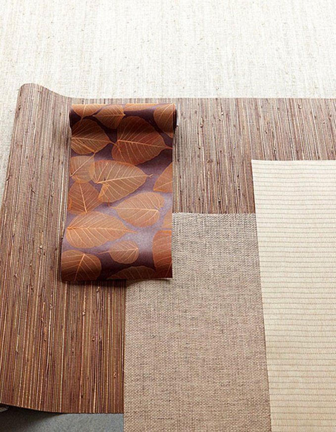 обои из натуральных материалов Natural Wallcoverings от Eijffinger