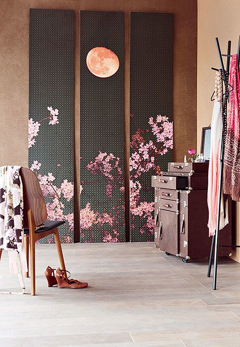 панно для стен с цветочными рисунками Clover от Eijffinger панно для стен с цветочными рисунками Clover от Eijffinger