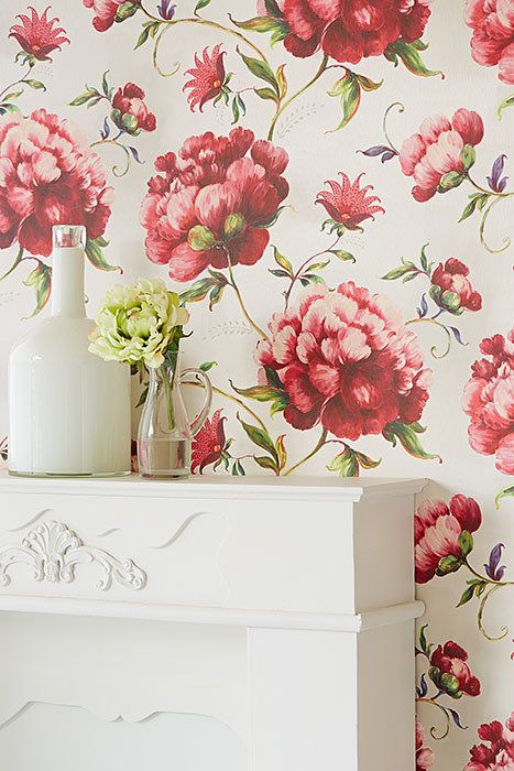 флизелиновые обои для стен и ткани-компаньоны из коллекции Muse от Eijffinger