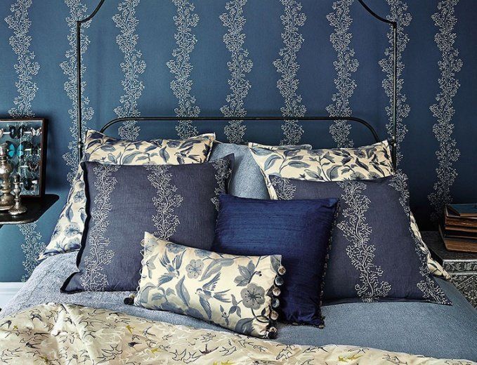 английские обои и ткани Aegean от Sanderson