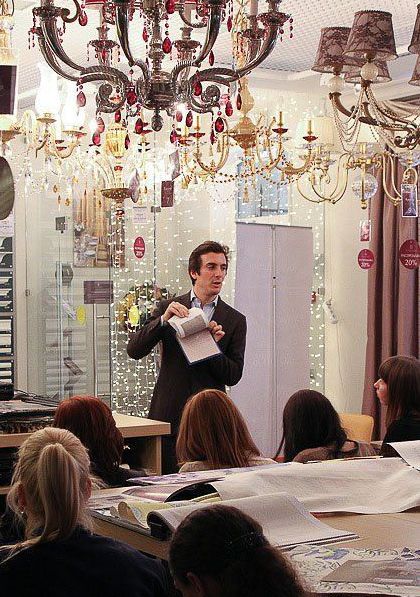 Презентация текстильных коллекций Nobilis в салоне Ампир Декор Санкт-Петербурга