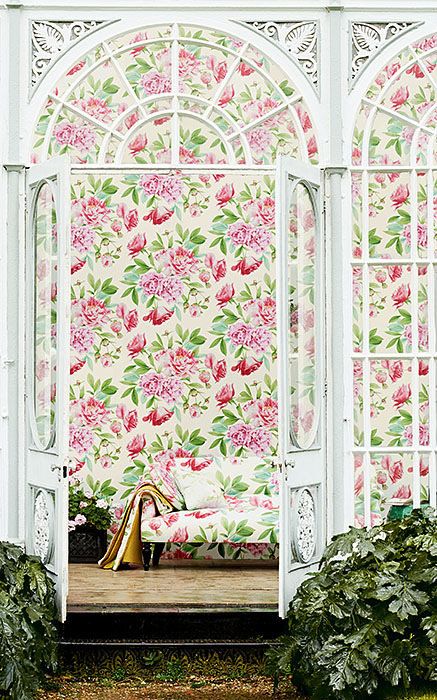 Ампир Декор Woodville Zoffany обои ткани