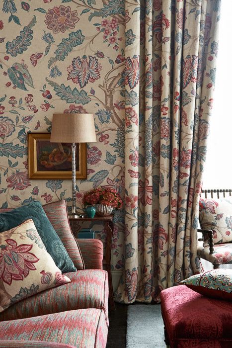 Ампир Декор английские ткани пошив штор