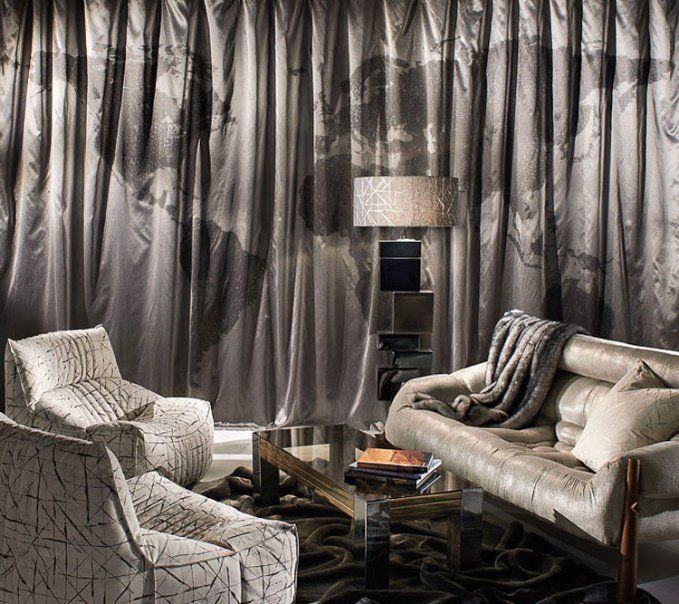 английские интерьерные ткани Zinc Textile