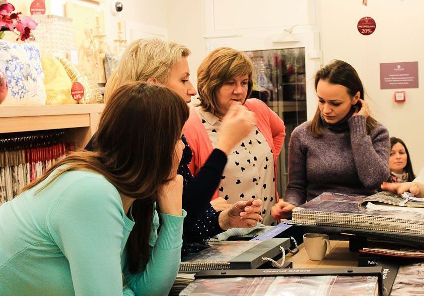 Ампир Декор Санкт-Петербург презентация тканей Morton Young&Borland