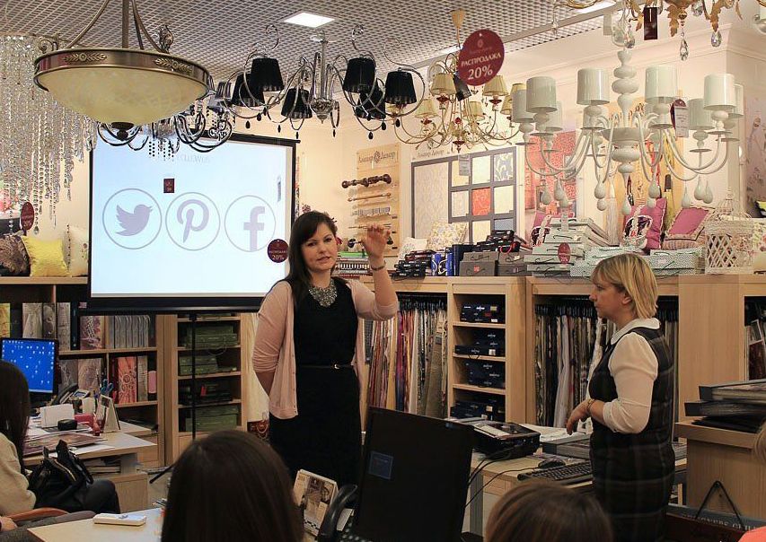 Ампир Декор Санкт-Петербург презентация тканей Morton Young&Borland