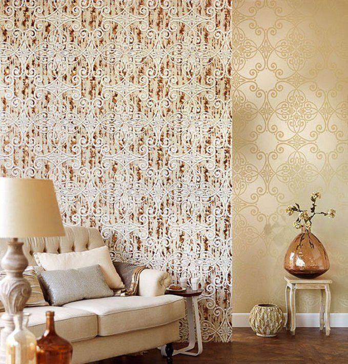  обои из голографической фольги Venue от Eijffinger 