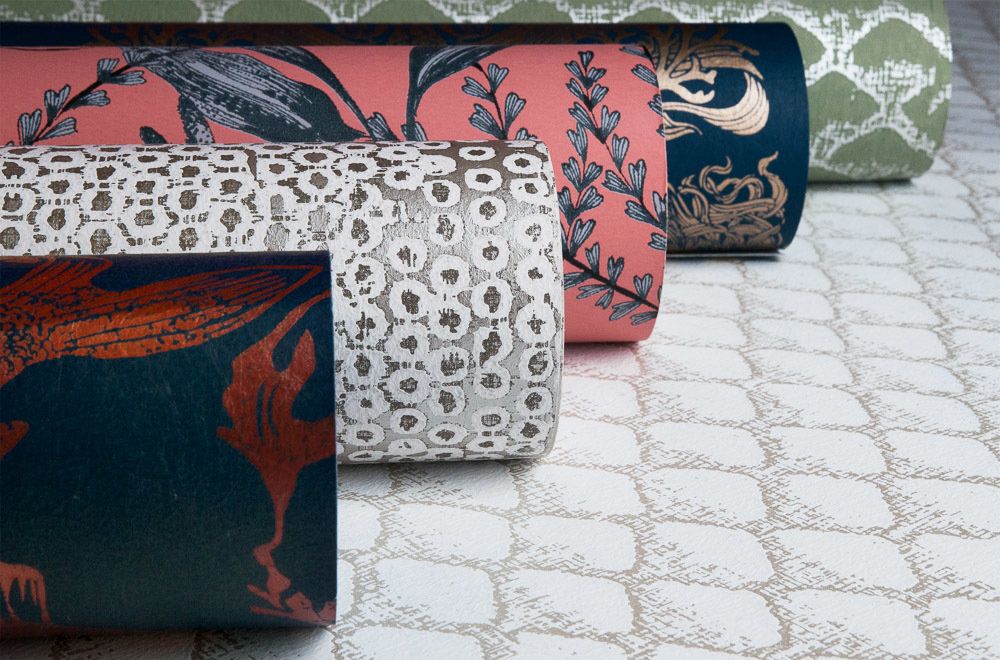 Ампир Декор рулонные обои Hidden Treasures от Hoohedonwalls