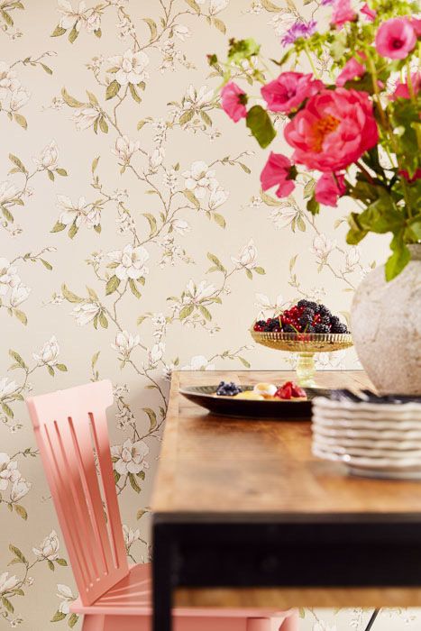 бумажные обои Orangery от Eijffinger с цветами бумажные обои Orangery от Eijffinger с цветами