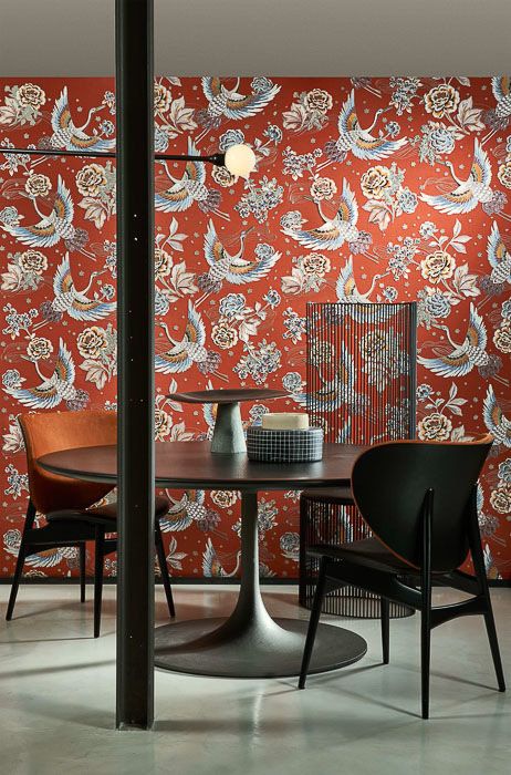 метражные обои с вышивкой из коллекции Takara от ARTE Ампир Декор метражные обои Takara от ARTE