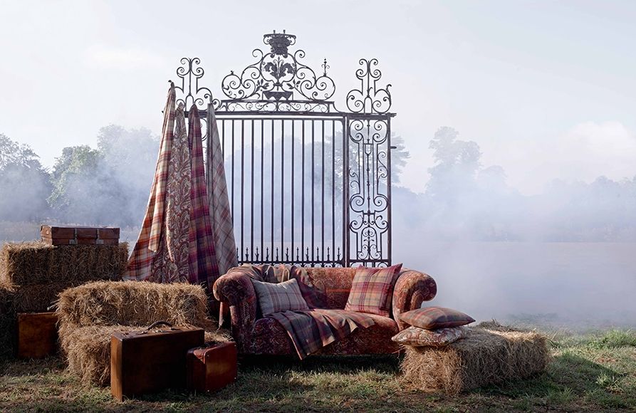 Мануфактура 5 Ампир Декор английские ткани Bohemian Romance от Mulberry 