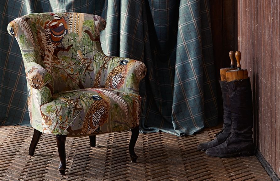 Мануфактура 5 Ампир Декор английские ткани Bohemian Romance от Mulberry 