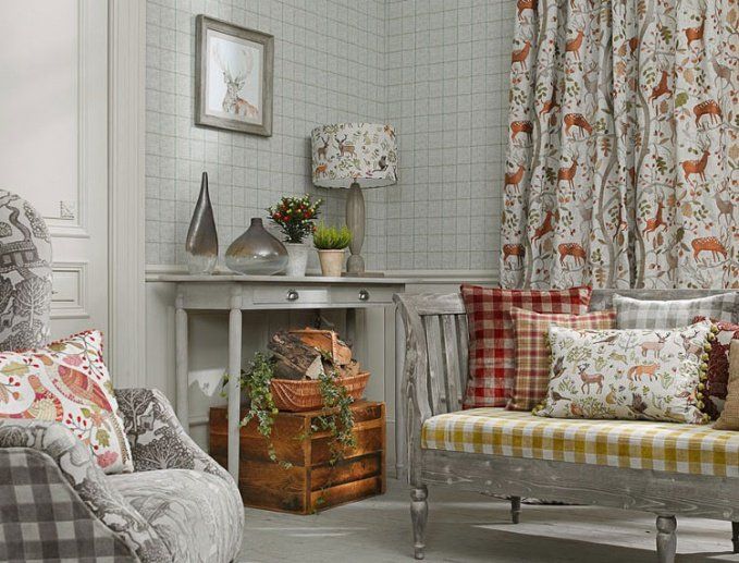 ткани в стиле кантри Glendale от Voyage Decoration