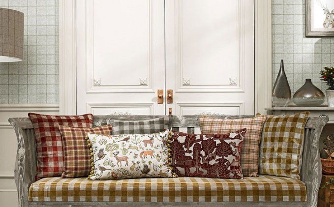 ткани в стиле кантри Glendale от Voyage Decoration