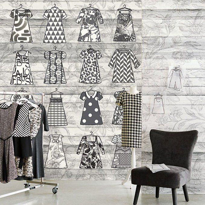  монохромная коллекция обоев для стен Black & Light от Eijffinger