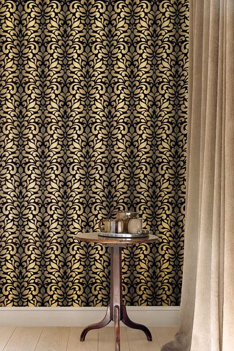 коллекция обоев с флоком Toccata от бельгийского бренда Khroma