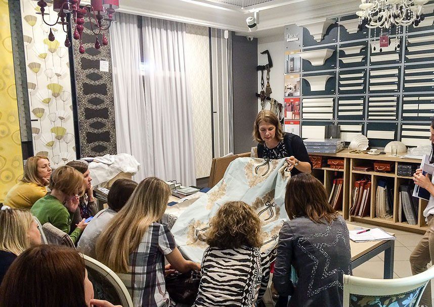 Ампир Декор немецкие ткани Zimmer+Rohde презентация новинок