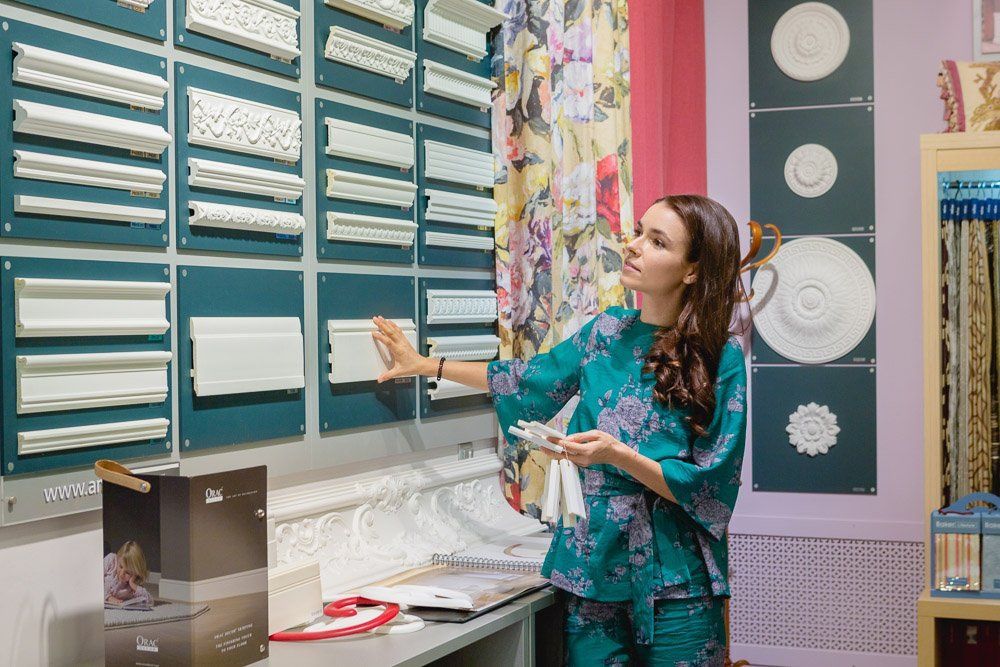 Ампир Декор Москва Ирена Понарошку лепнина ткани обои