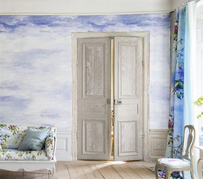 коллекция флизелиновых обоев в стиле фресковой живописи Caprifoglio от Designers Guild коллекция флизелиновых обоев в стиле фресковой живописи Caprifoglio от Designers Guild