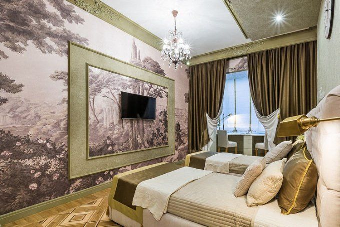 лепнина ORAC DECOR в стиле необарокко в "Школе ремонта" на ТНТ