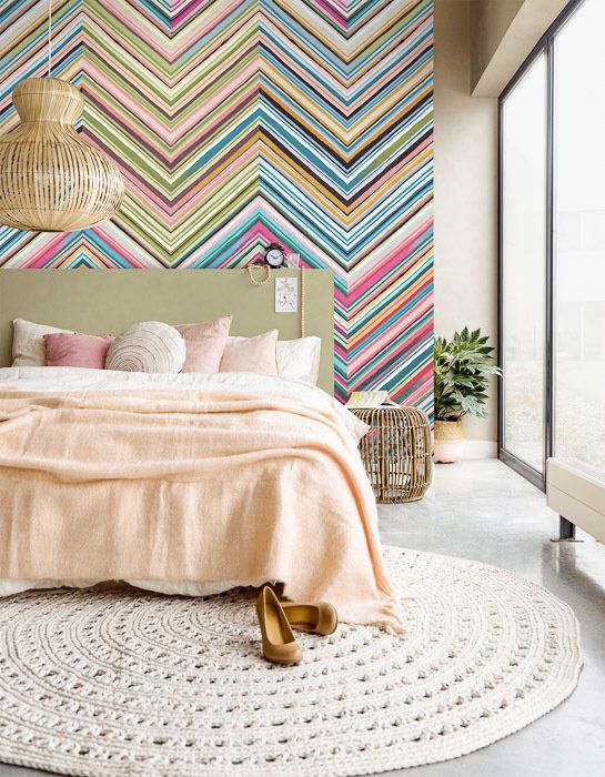 Ампир Декор Stripes+ Eijffinger обои для спальни