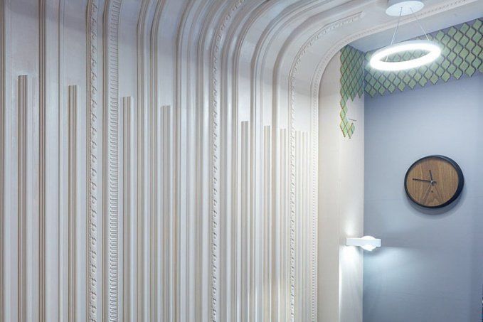 полиуретановая лепнина ORAC DECOR в интерьере женской комнаты