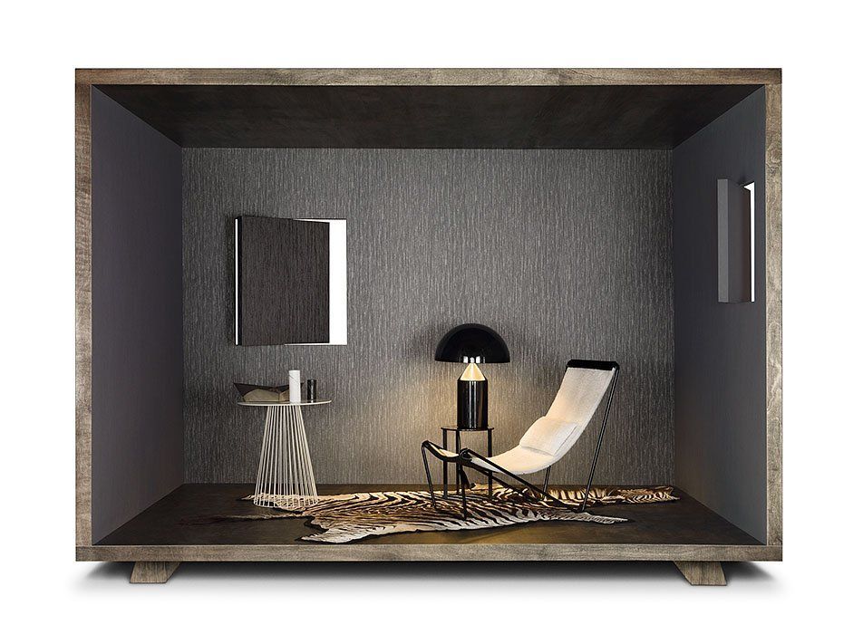 обои под бетон Arte, каталог Le Corbusier