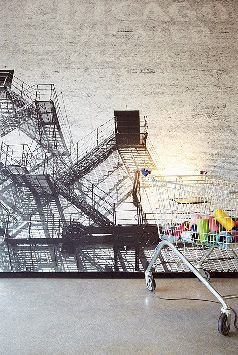 фотообои в урбанистическом стиле Eijffinger, каталог Wallpower Wonders