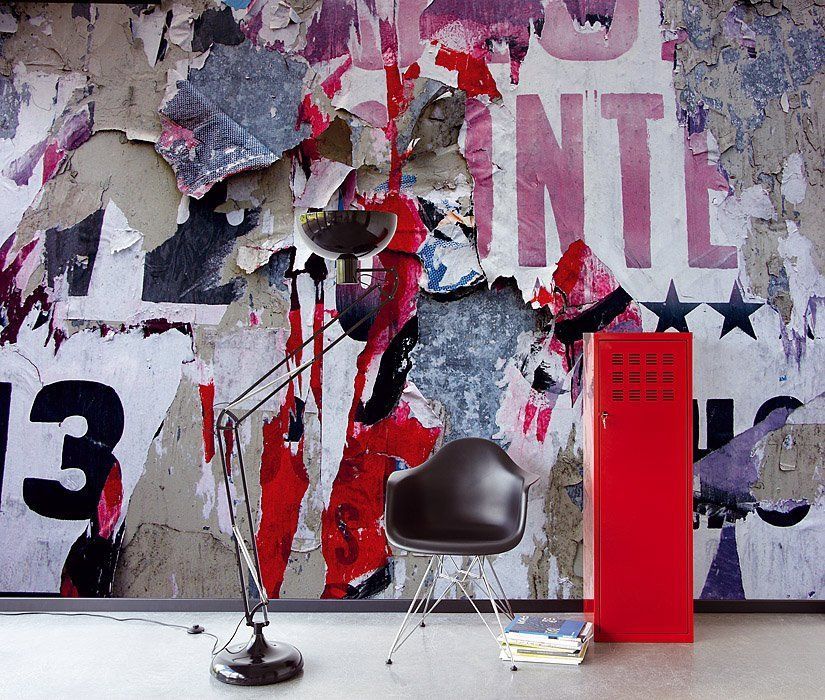 обои с постерами Eijffinger, каталог Wallpower Wanders