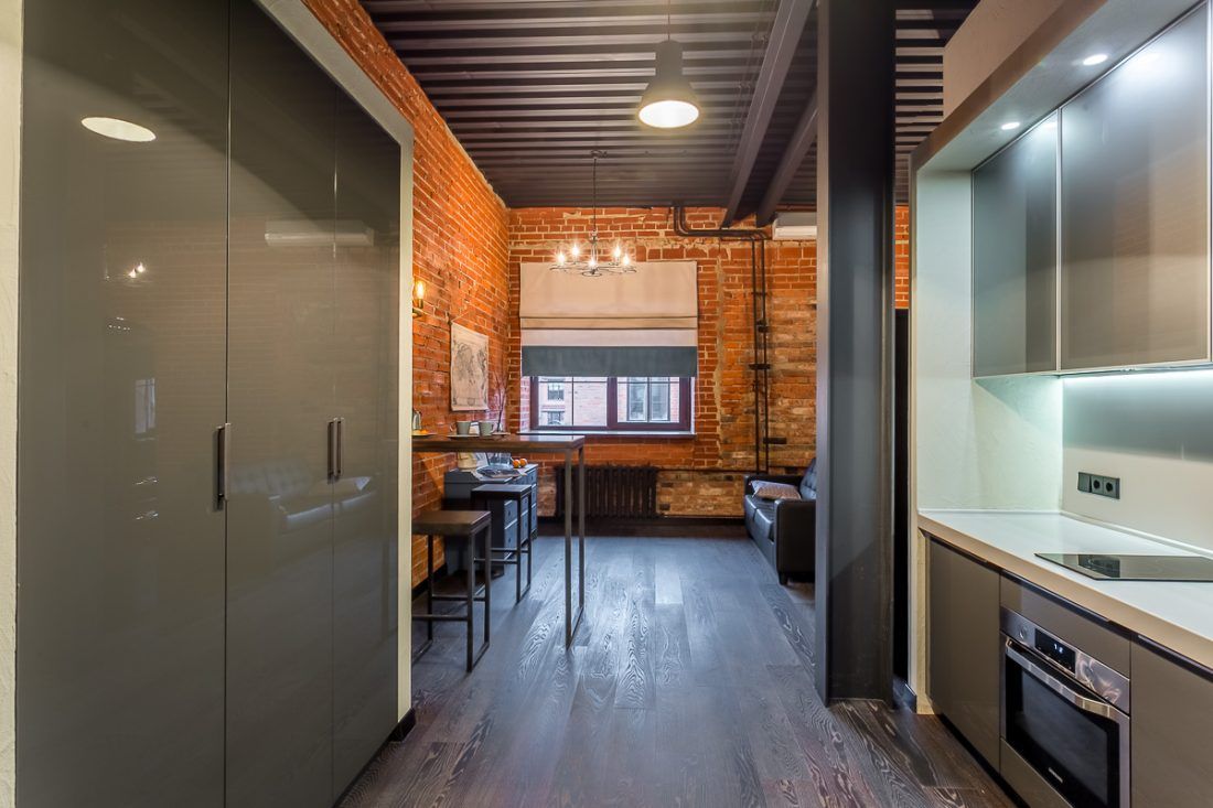 интерьер студии в резиденции The Loft, дизайнер Марина Григорян