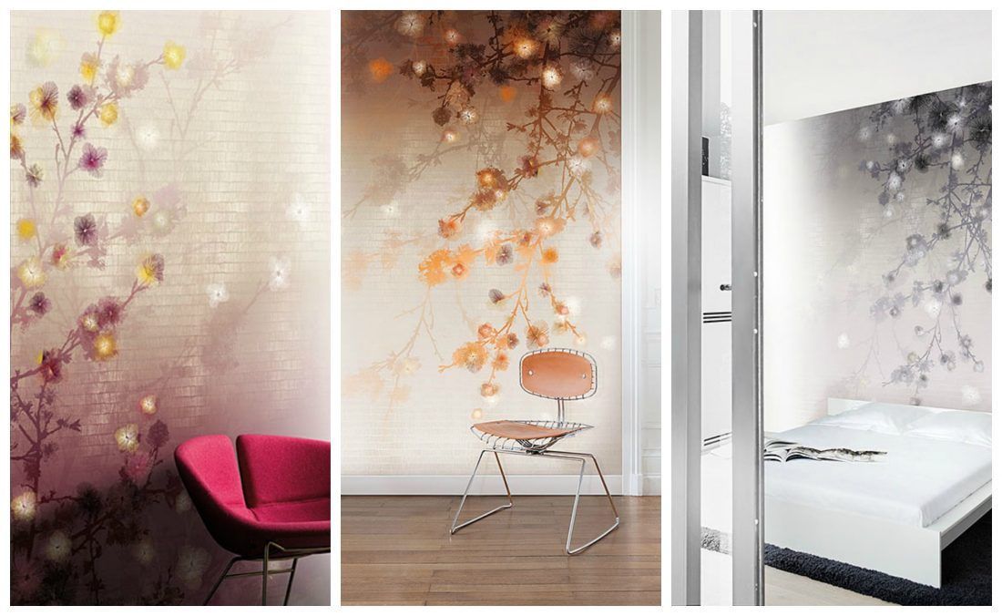 обои с цветущей сакурой Khroma, каталог Akina