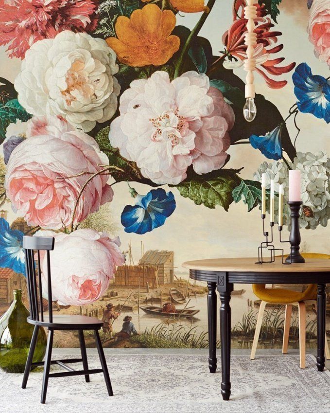 Художественные виниловые обои в стиле импрессионизм Masterpiece от Eijffinger (Голландия)