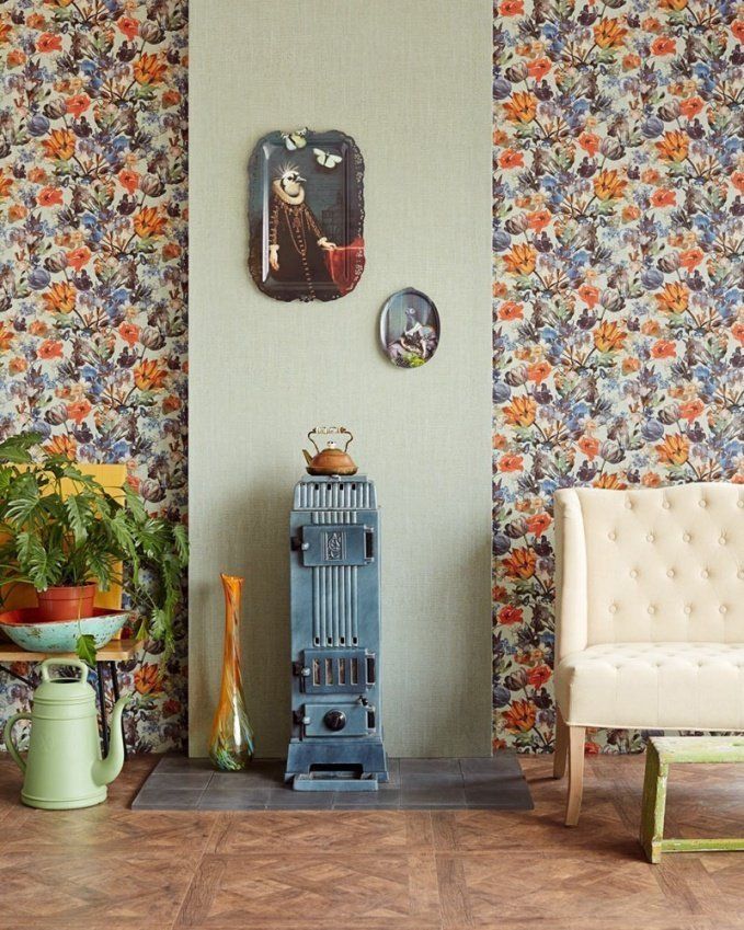 Художественные виниловые обои в стиле импрессионизм Masterpiece от Eijffinger (Голландия)