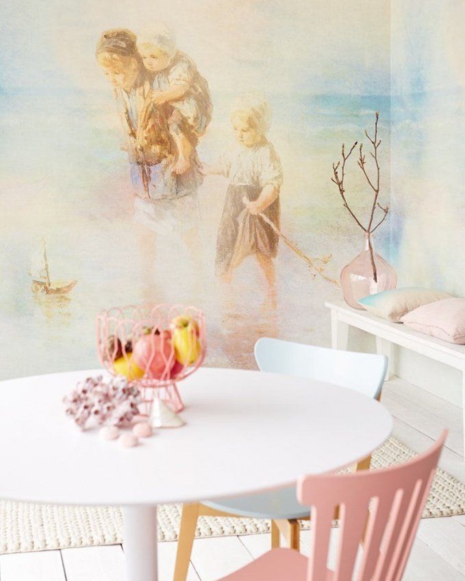 Художественные виниловые обои в стиле импрессионизм Masterpiece от Eijffinger (Голландия)