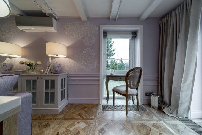 лепнина Orac Decor в интерьере дворянской гостиной