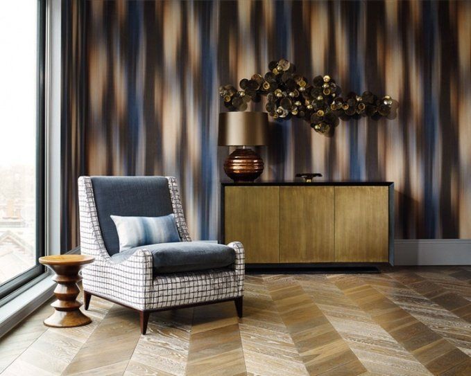 Коллекция обоев в японском стиле Akaishi от Zoffany (Англия)