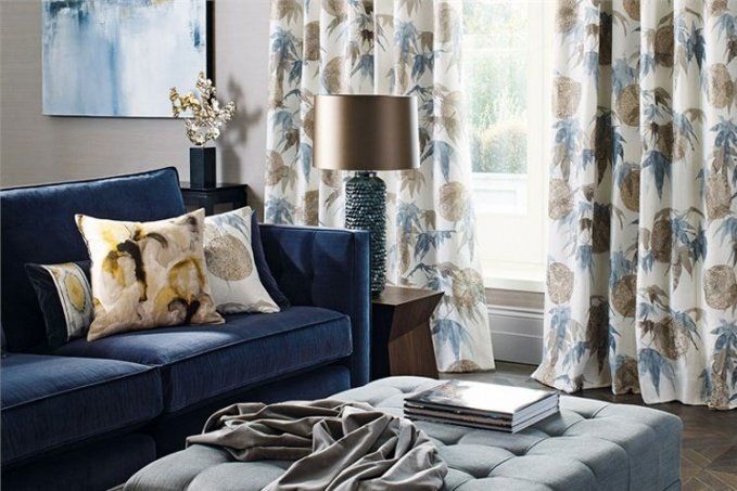 Коллекция интерьерных тканей в японском стиле Edo от Zoffany (Англия) Коллекция интерьерных тканей в японском стиле Edo от Zoffany (Англия)