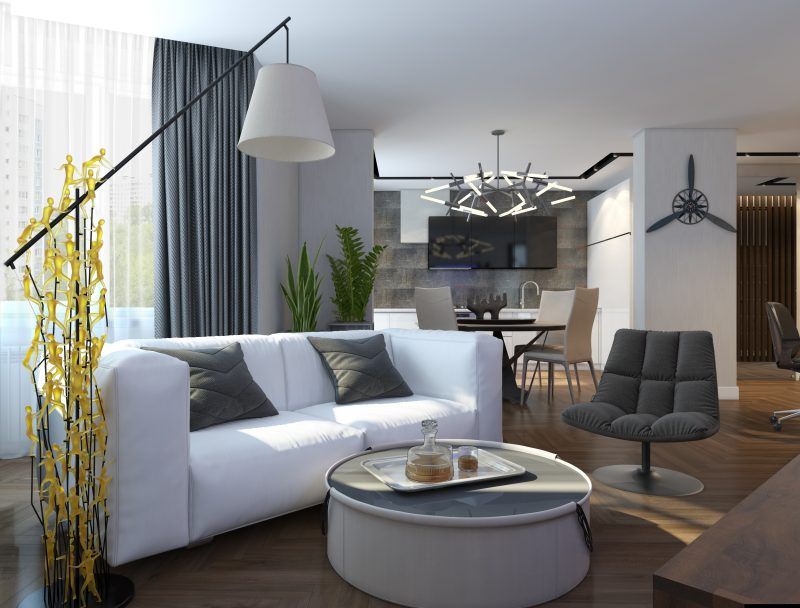 проект интерьера Надежды Лашку