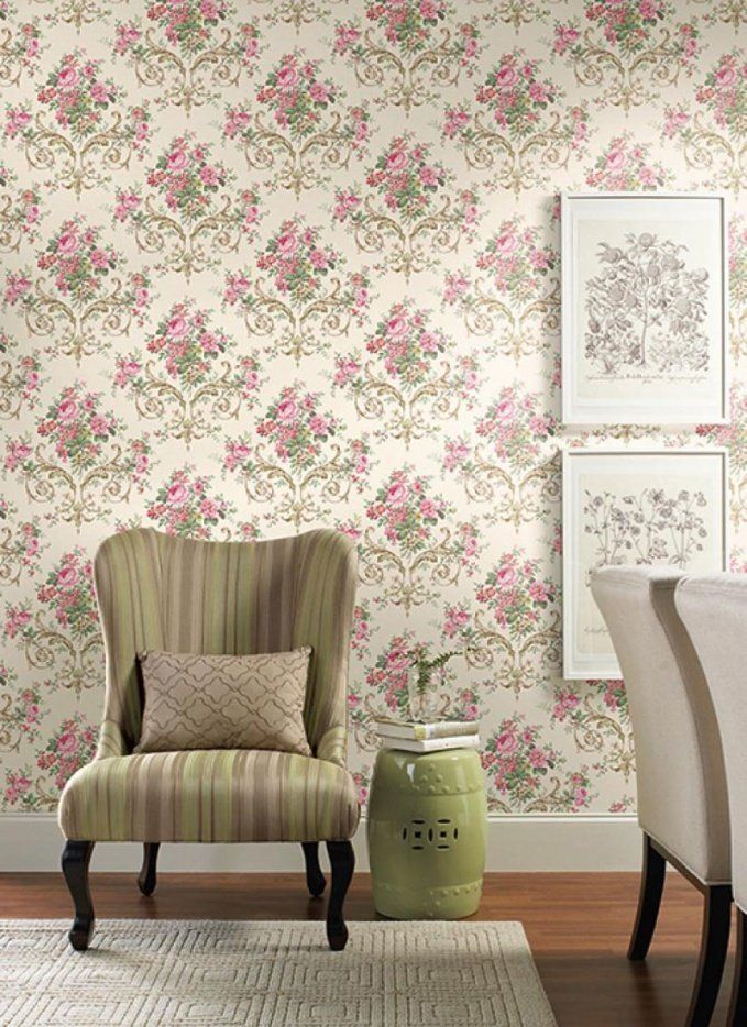 бумажные рельефные обои для стен Roses от York бумажные рельефные обои для стен Roses от York