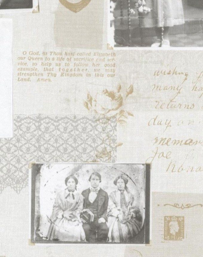 флизелиновые обои для стен в стиле ретро Memories от Aura