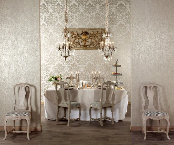 металлизированные обои для стен Palazzo от Omexco