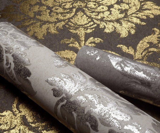 металлизированные обои для стен Palazzo от Omexco