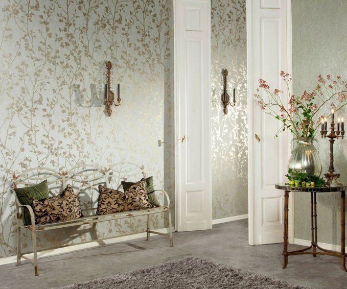 металлизированные обои для стен Palazzo от Omexco