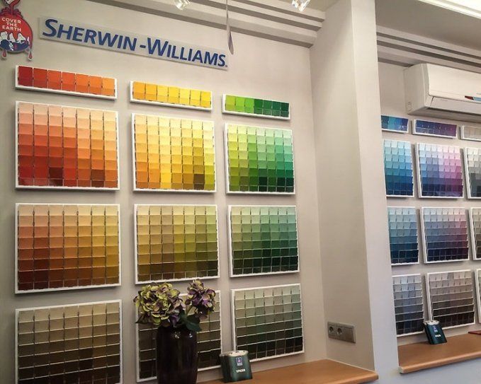 лепнина Orac Decor и краски Sherwin William