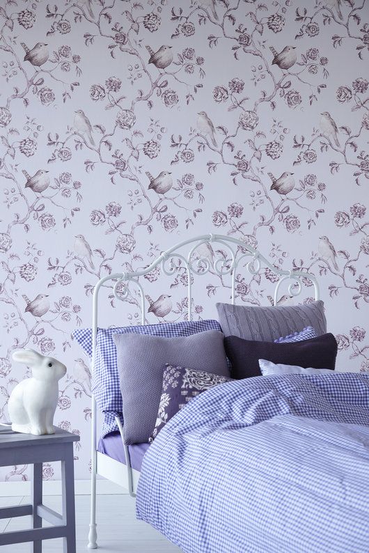 обои в стиле Прованс из коллекции Un Bisou De Mme Pitou