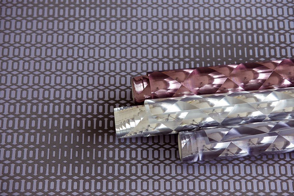 голографические обои из коллекции Venue