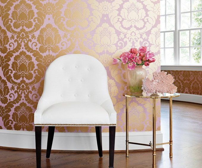 Современные обои для стен в классическом стиле Anna French (Англия)