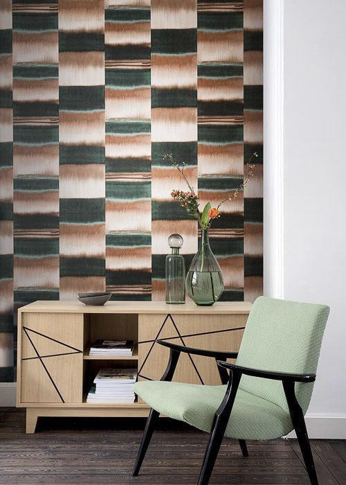 полосы в технике "шибори" из коллекции Kurioza