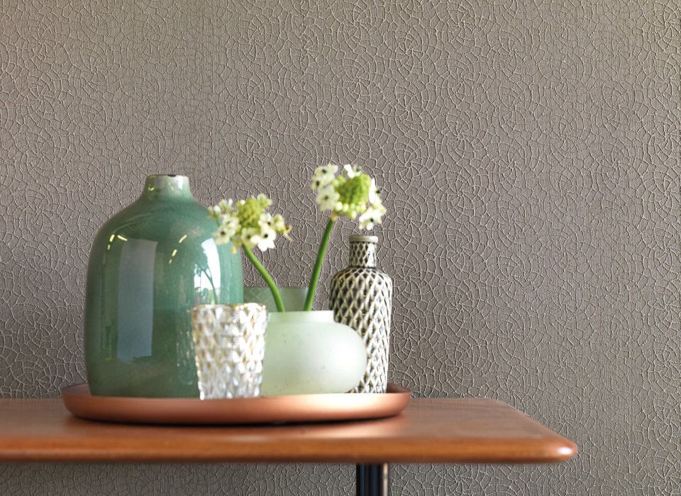 Текстильные обои для стен на флизелиновой основе Mirage от Rasch Textil
